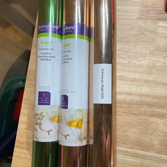 Lot of 44 Rolls of Cricut Iron-On/Heat Transfer Vinyl for Cricut, Silhouette - Picture 4 of 7